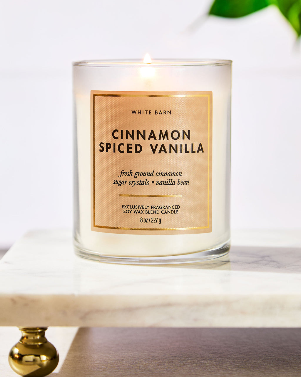 Bath & Body Works Cinnamon Spiced Vanilla Single Wick Candle 8 oz / 227 g — image 5