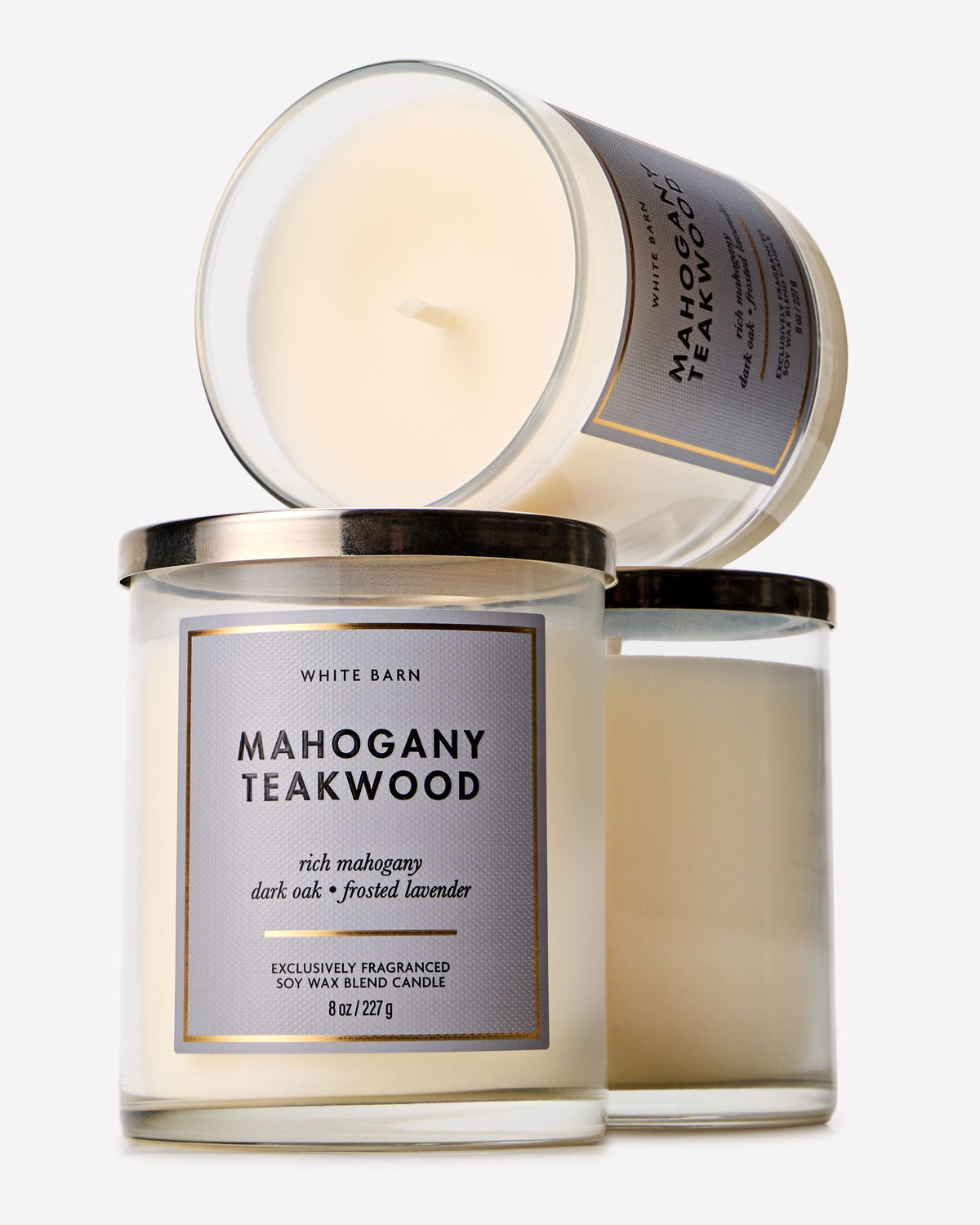 Bath & Body Works Mahogany Teakwood Single Wick Candle 8 oz / 227 g — image 2