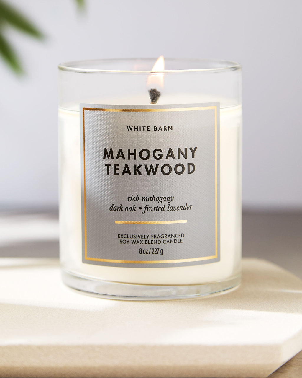 Bath & Body Works Mahogany Teakwood Single Wick Candle 8 oz / 227 g — image 6