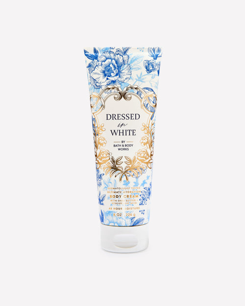 Bath & Body Works Dressed In White Ultimate Hydration Body Cream 8 oz / 226 g — image 1