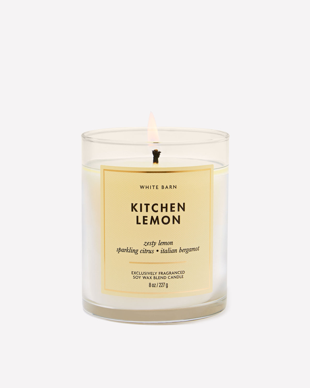 Bath & Body Works Kitchen Lemon Single Wick Candle 8 oz / 227 g — image 1