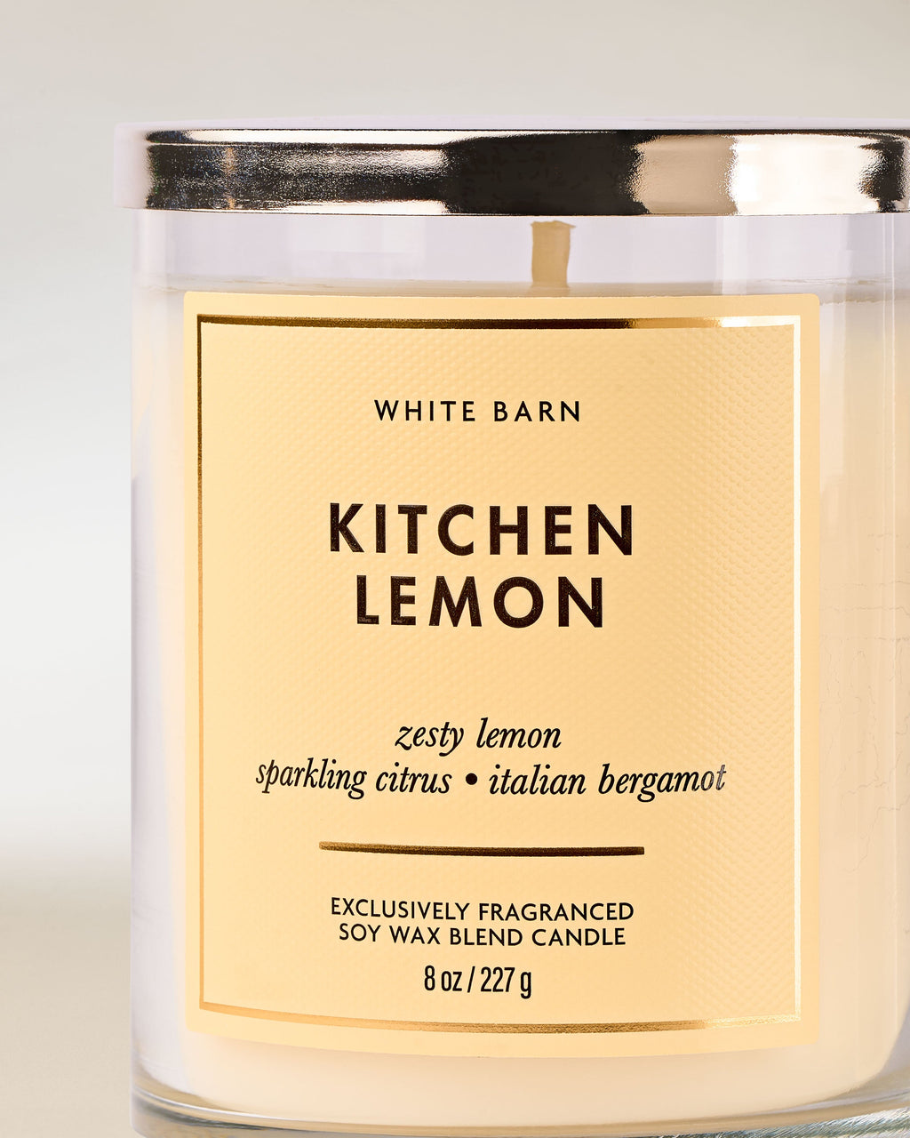 Bath & Body Works Kitchen Lemon Single Wick Candle 8 oz / 227 g — image 2