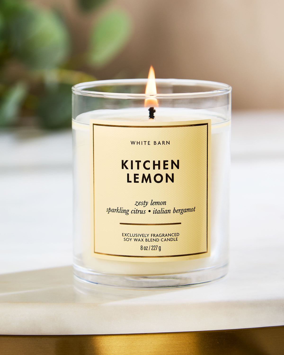 Bath & Body Works Kitchen Lemon Single Wick Candle 8 oz / 227 g — image 5