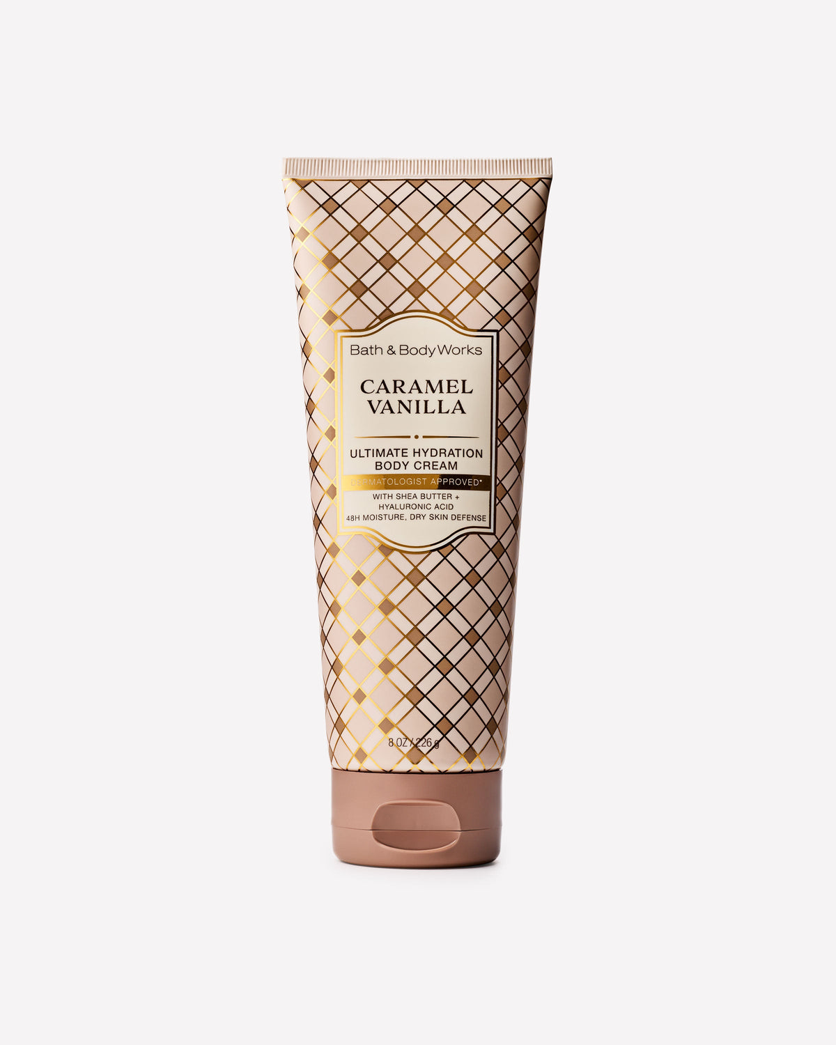 Bath & Body Works Caramel Vanilla Ultimate Hydration Body Cream 8 oz / 226 g — image 1