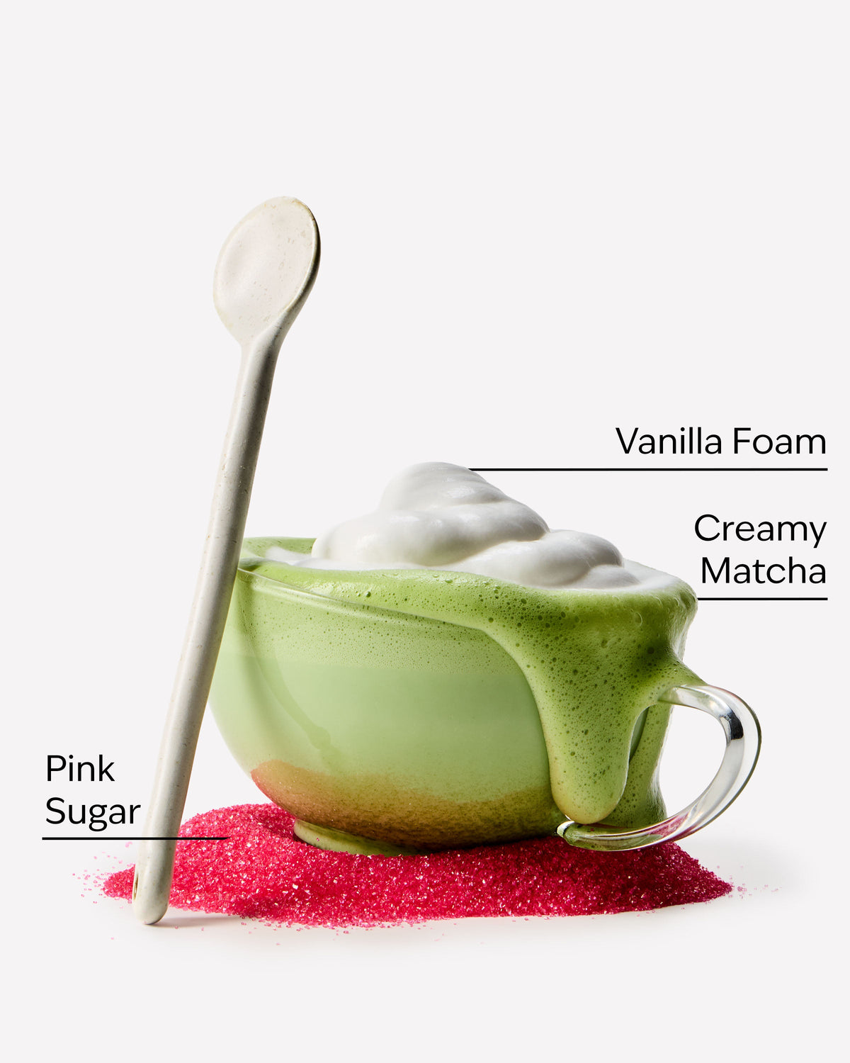 Bath & Body Works Pink Matcha Latte Ultimate Hydration Body Cream 8 oz / 226 g — image 3