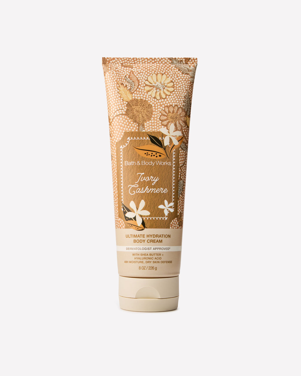 Bath & Body Works Ivory Cashmere Ultimate Hydration Body Cream 8 oz / 226 g — image 1