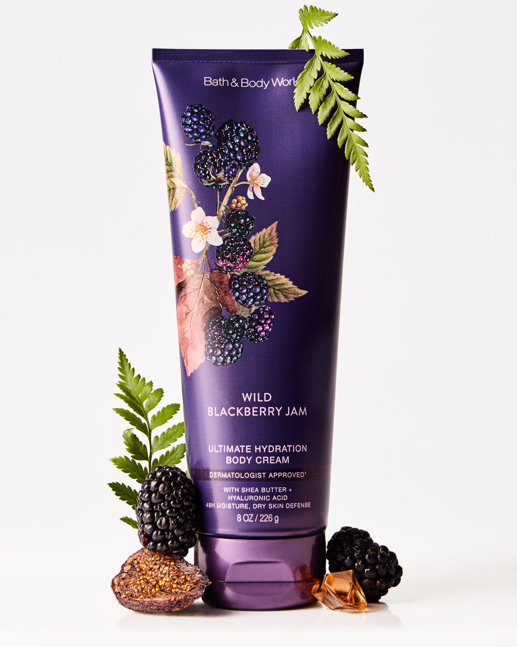 Bath & Body Works Wild Blackberry Jam Ultimate Hydration Body Cream 8 oz / 226 g — image 4