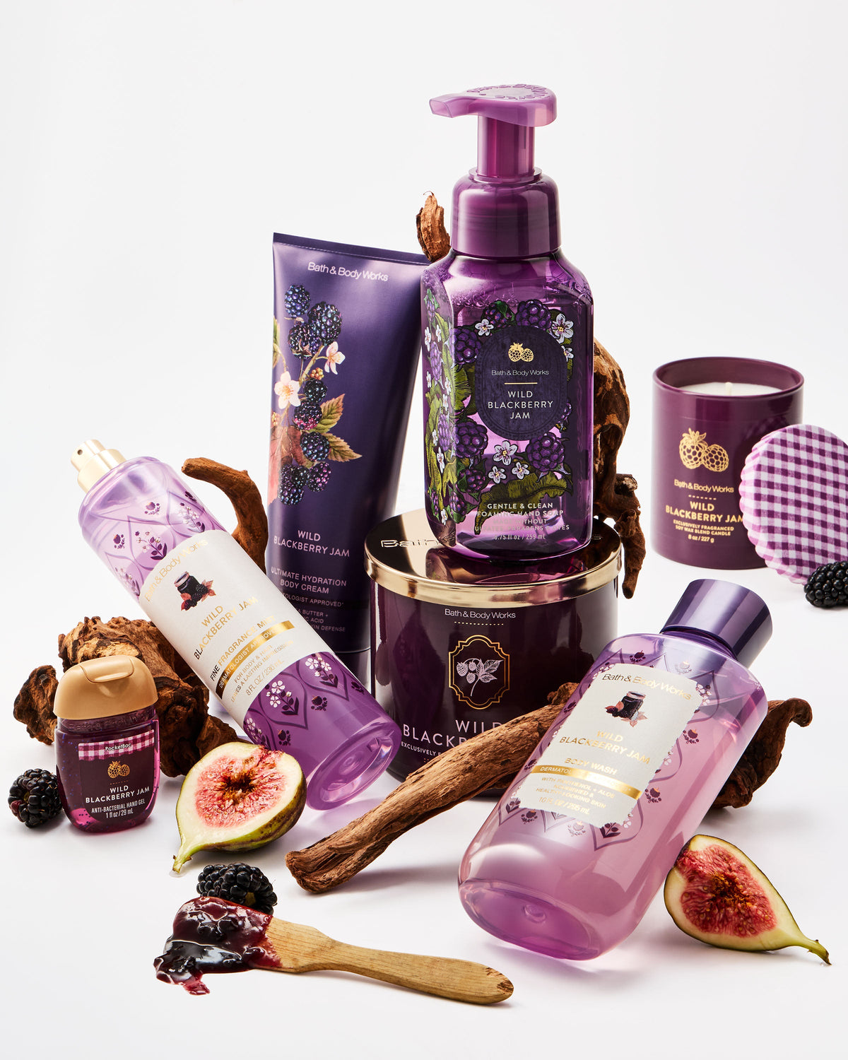 Bath & Body Works Wild Blackberry Jam Ultimate Hydration Body Cream 8 oz / 226 g — image 7