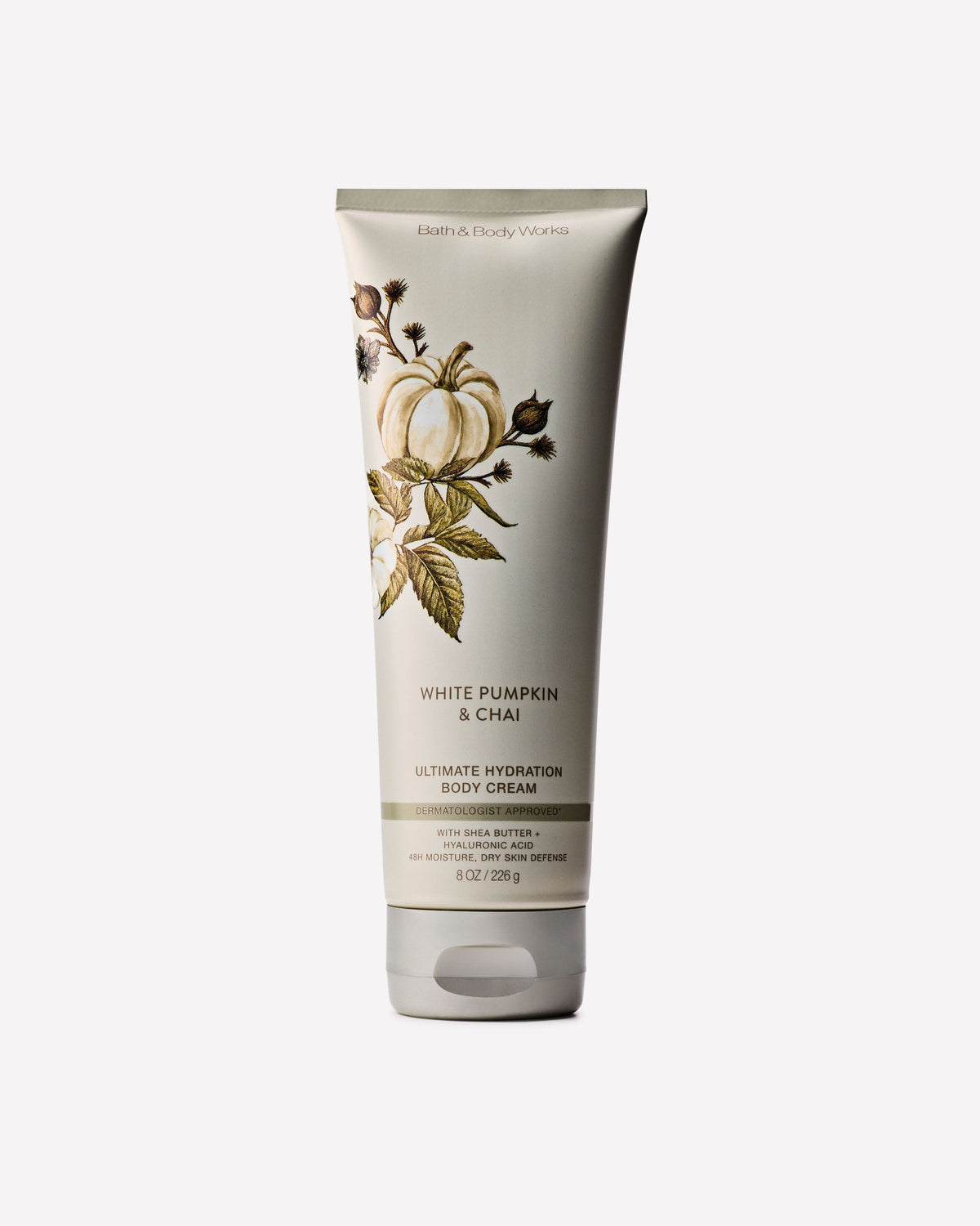 Bath & Body Works White Pumpkin & Chai Ultimate Hydration Body Cream 8 oz / 226 g — image 1
