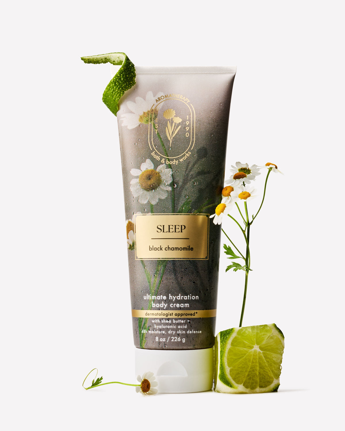 Bath & Body Works Black Chamomile Ultimate Hydration Body Cream 8 oz / 226 g — image 4