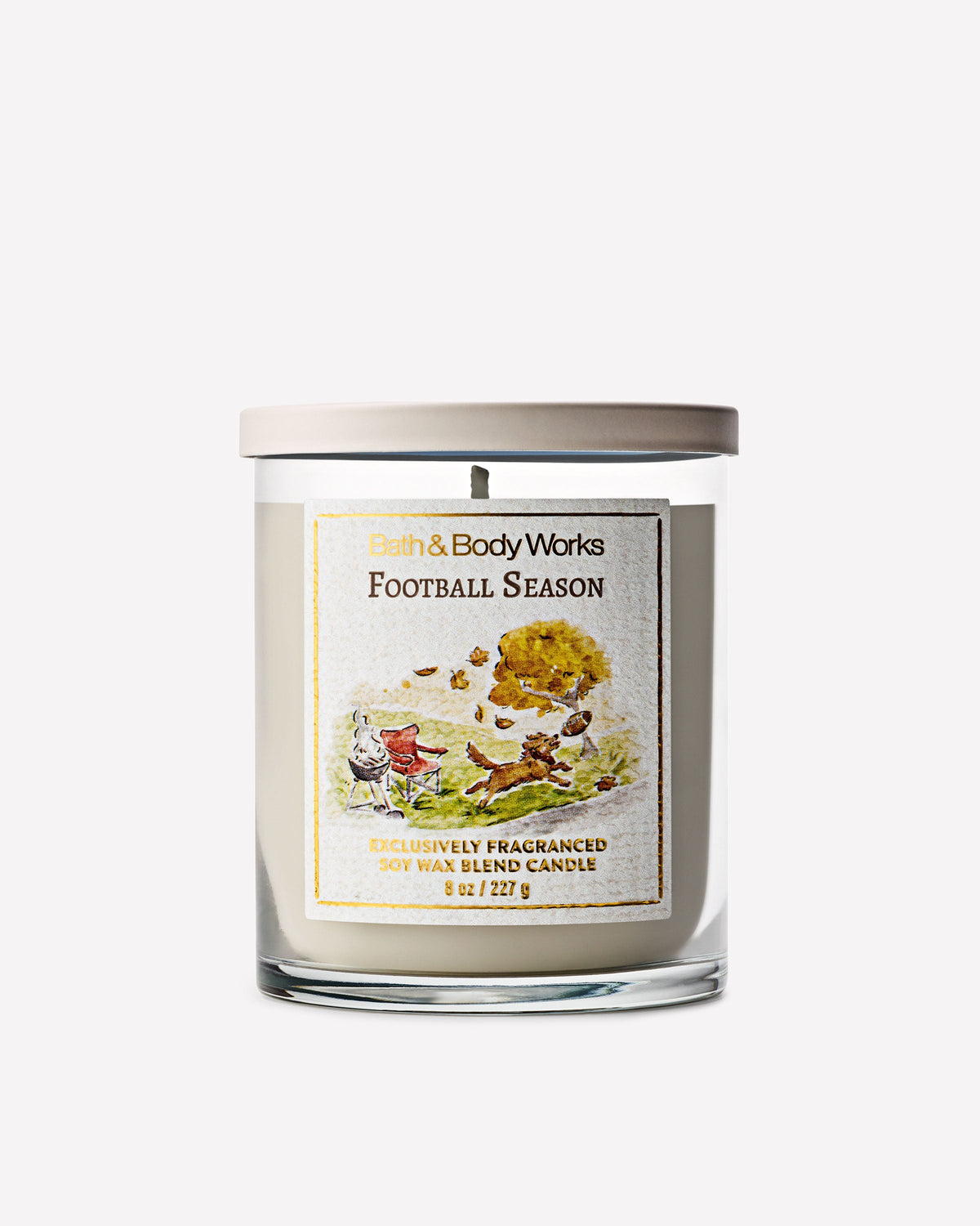 Bath & Body Works Football Season Single Wick Candle 8 oz / 227 g — image 1
