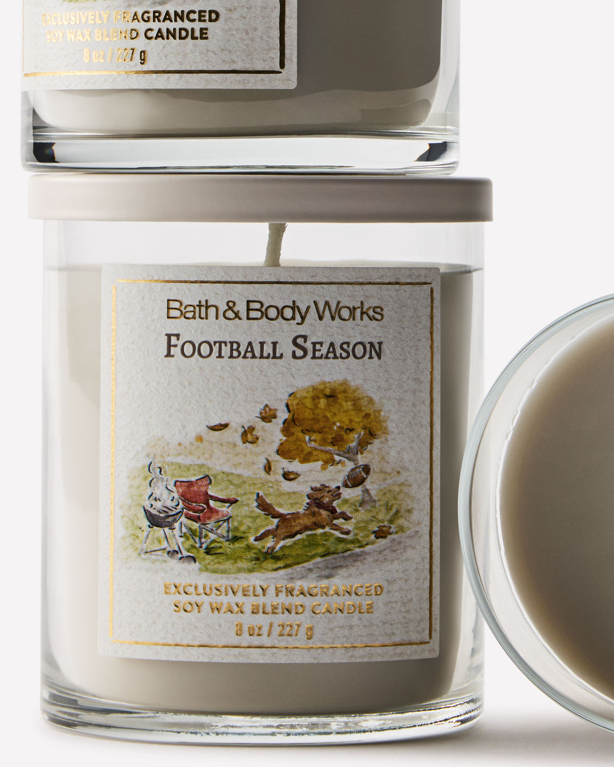 Bath & Body Works Football Season Single Wick Candle 8 oz / 227 g — image 2