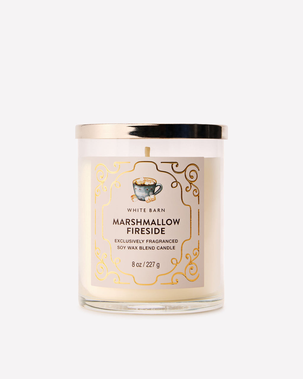 Bath & Body Works Marshmallow Fireside Single Wick Candle 8 oz / 227 g — image 1