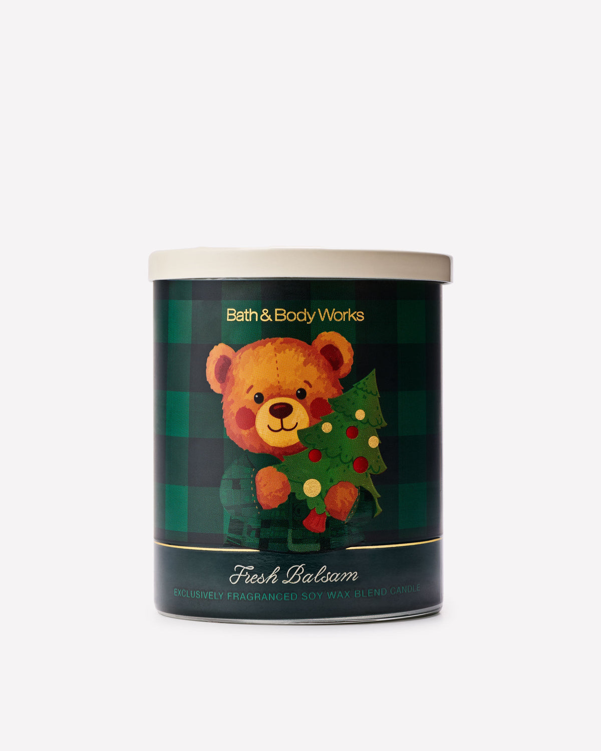 Bath & Body Works Fresh Balsam Single Wick Candle 8 oz / 227 g — image 1