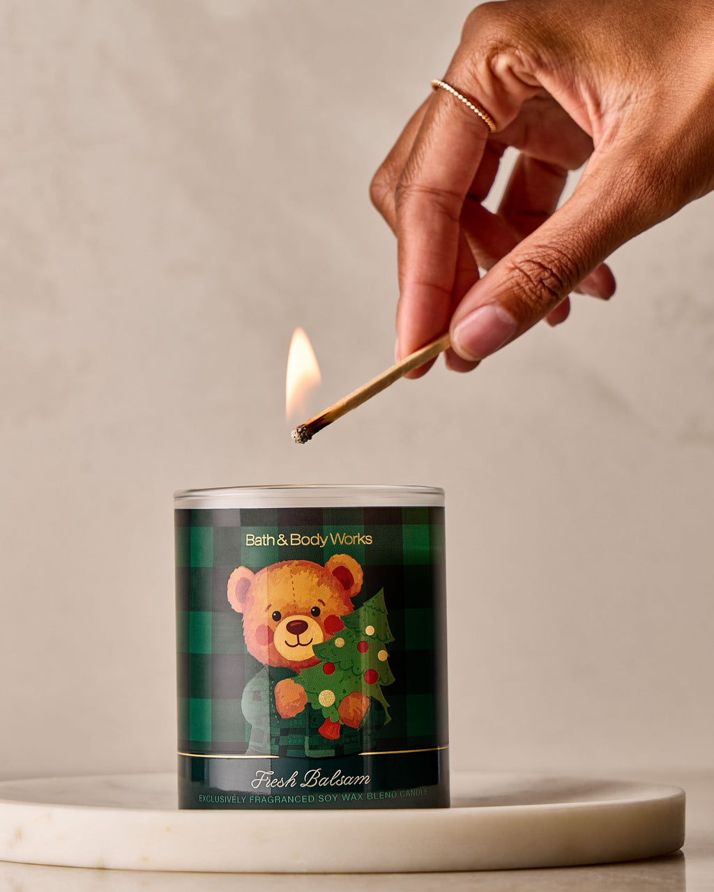 Bath & Body Works Fresh Balsam Single Wick Candle 8 oz / 227 g — image 5