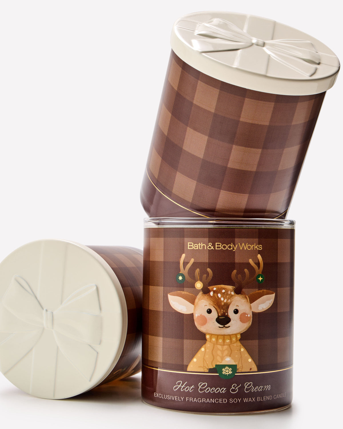 Bath & Body Works Hot Cocoa & Cream Single Wick Candle 8 oz / 227 g — image 2