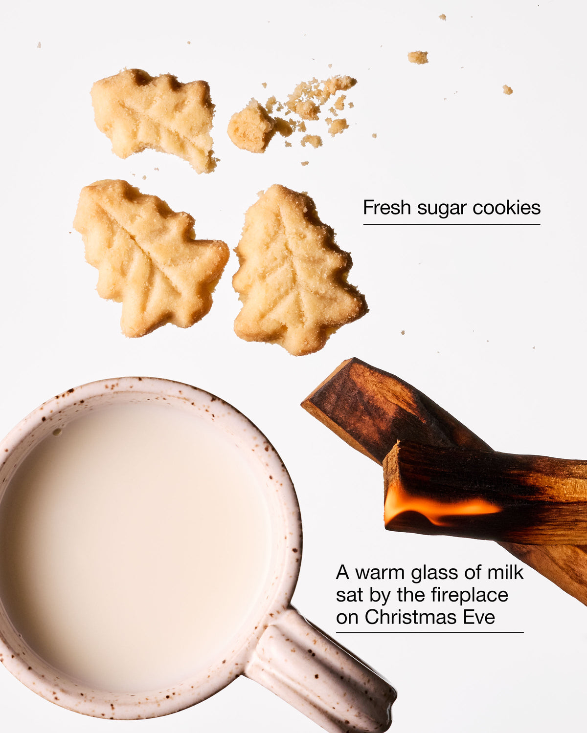 Bath & Body Works Santa's Milk & Cookies Single Wick Candle 8 oz / 227 g — image 3