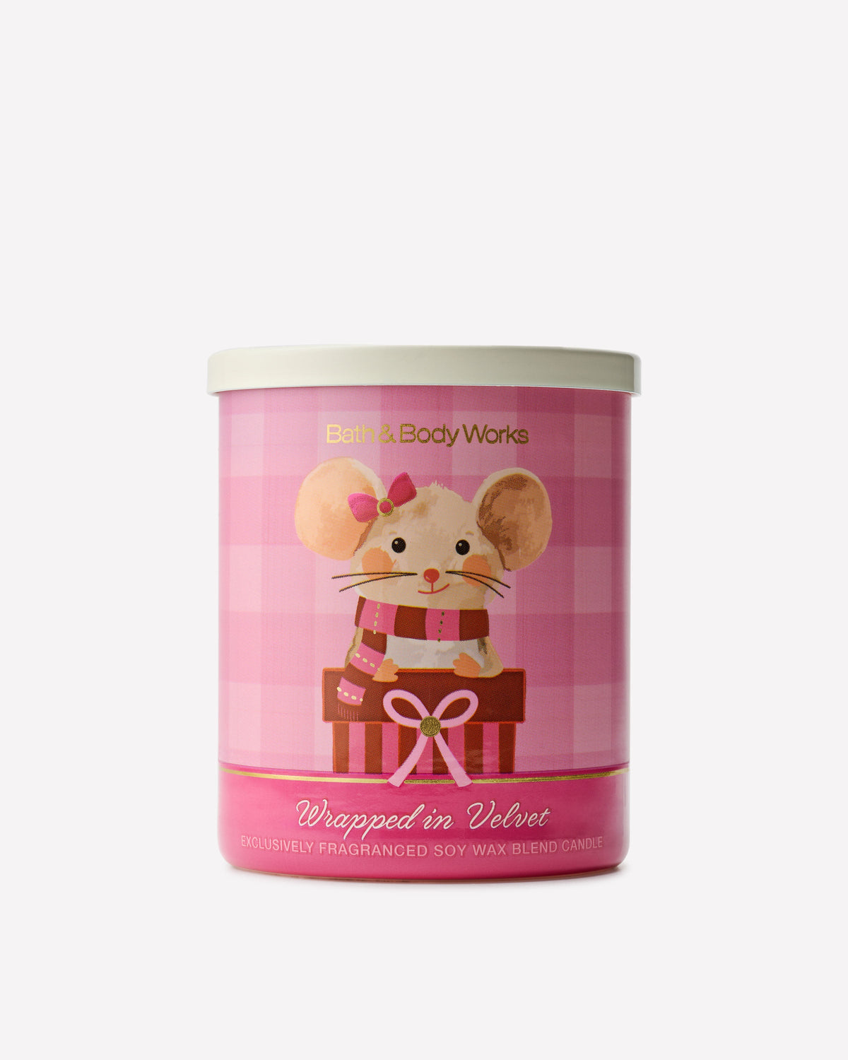 Bath & Body Works Wrapped in Velvet Single Wick Candle 8 oz / 227 g — image 1