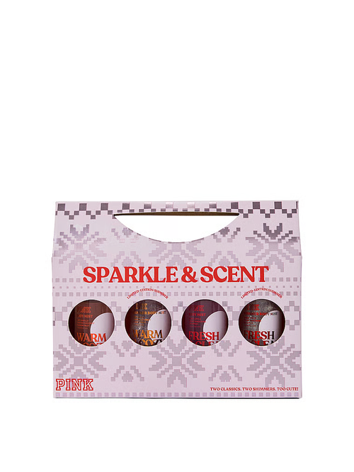 PINK Sparkle & Scent 4-Piece Body Mist Gift Set