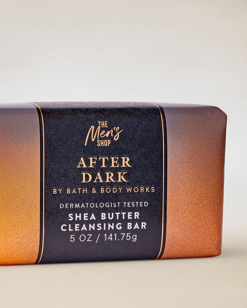After Dark Shea Butter Cleansing Bar, 5 oz / 141.75 g, official product view 2