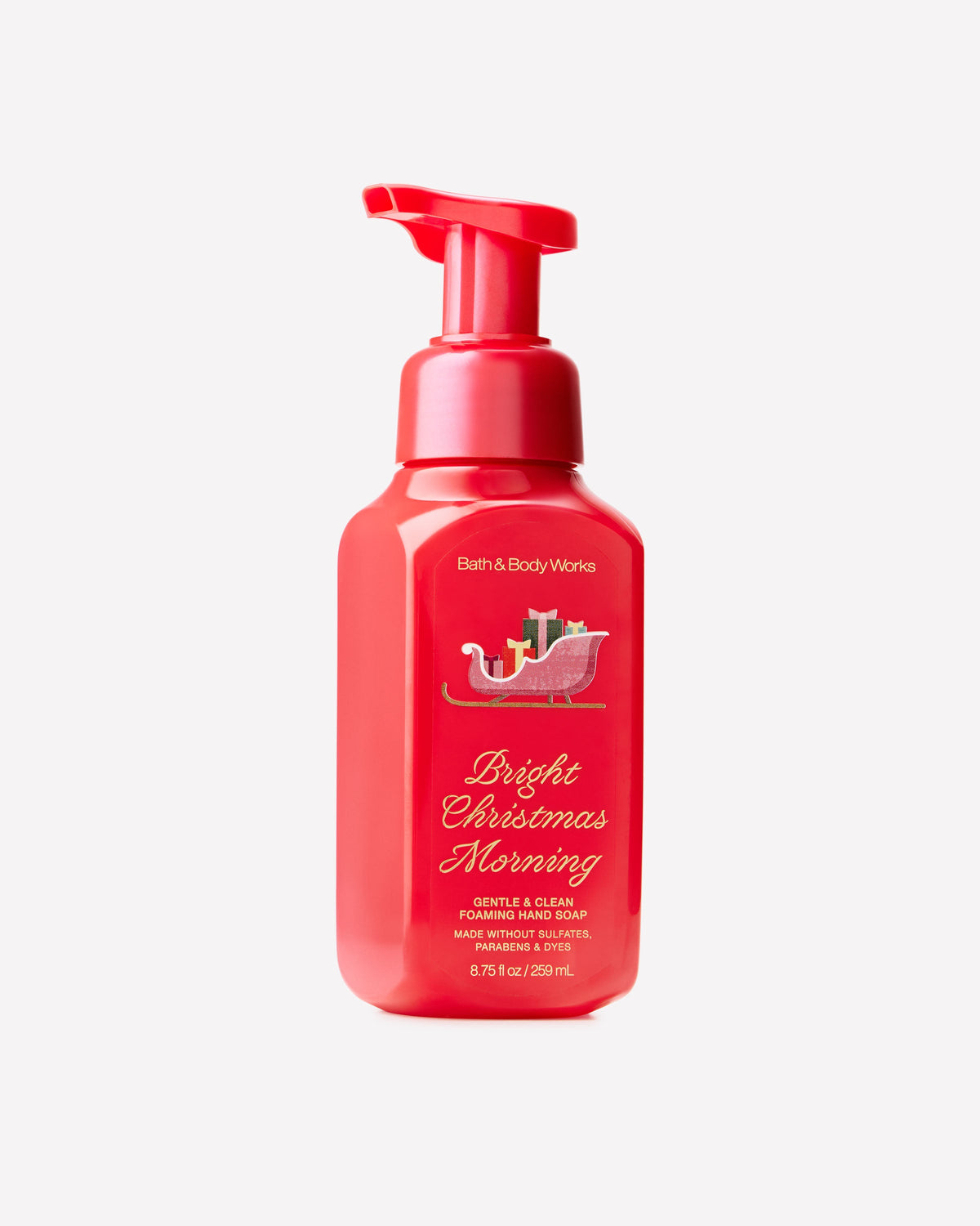 Bright Christmas Morning Gentle & Clean Foaming Hand Soap, 8.75 fl oz / 259 ml, official product view 1