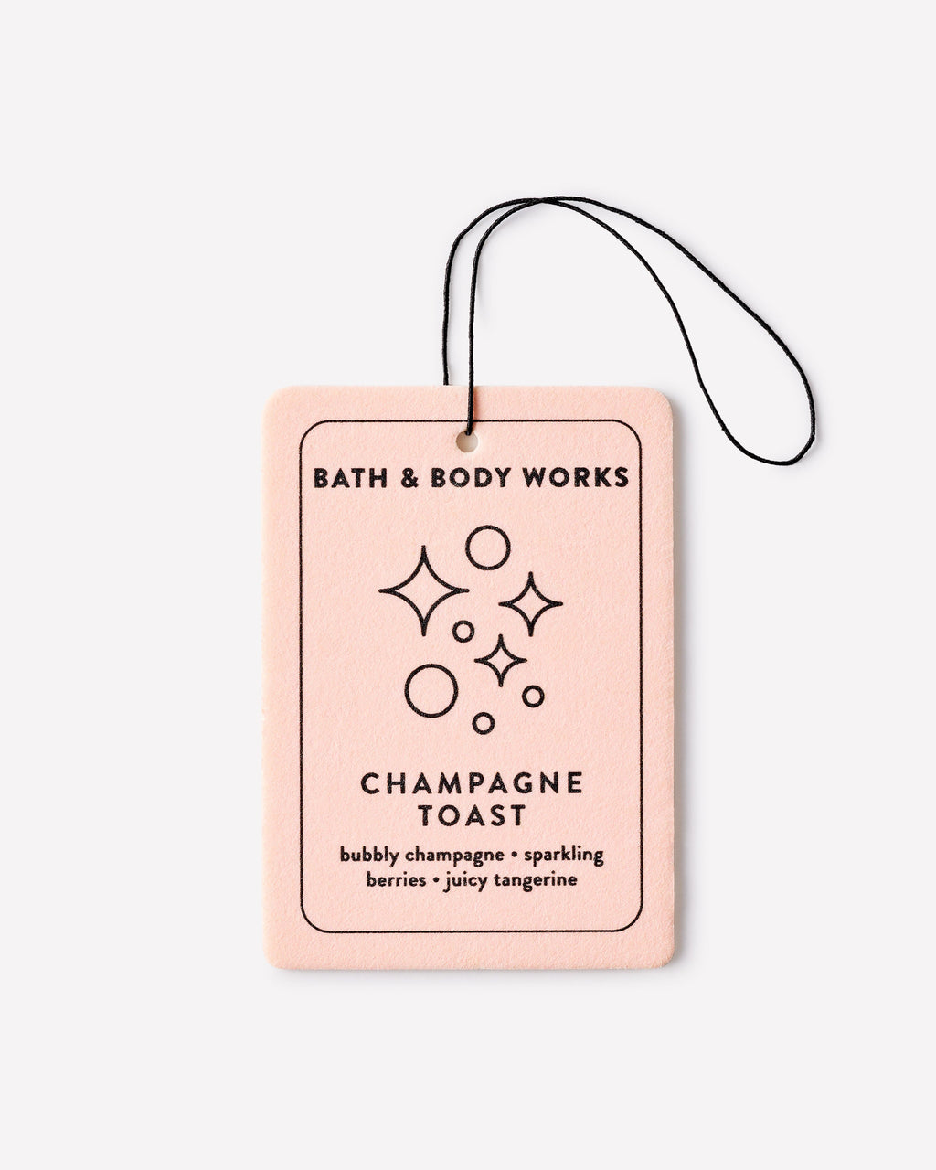 Champagne Toast Hanging Fragrance Diffuser, 2.5 g, official product view 1