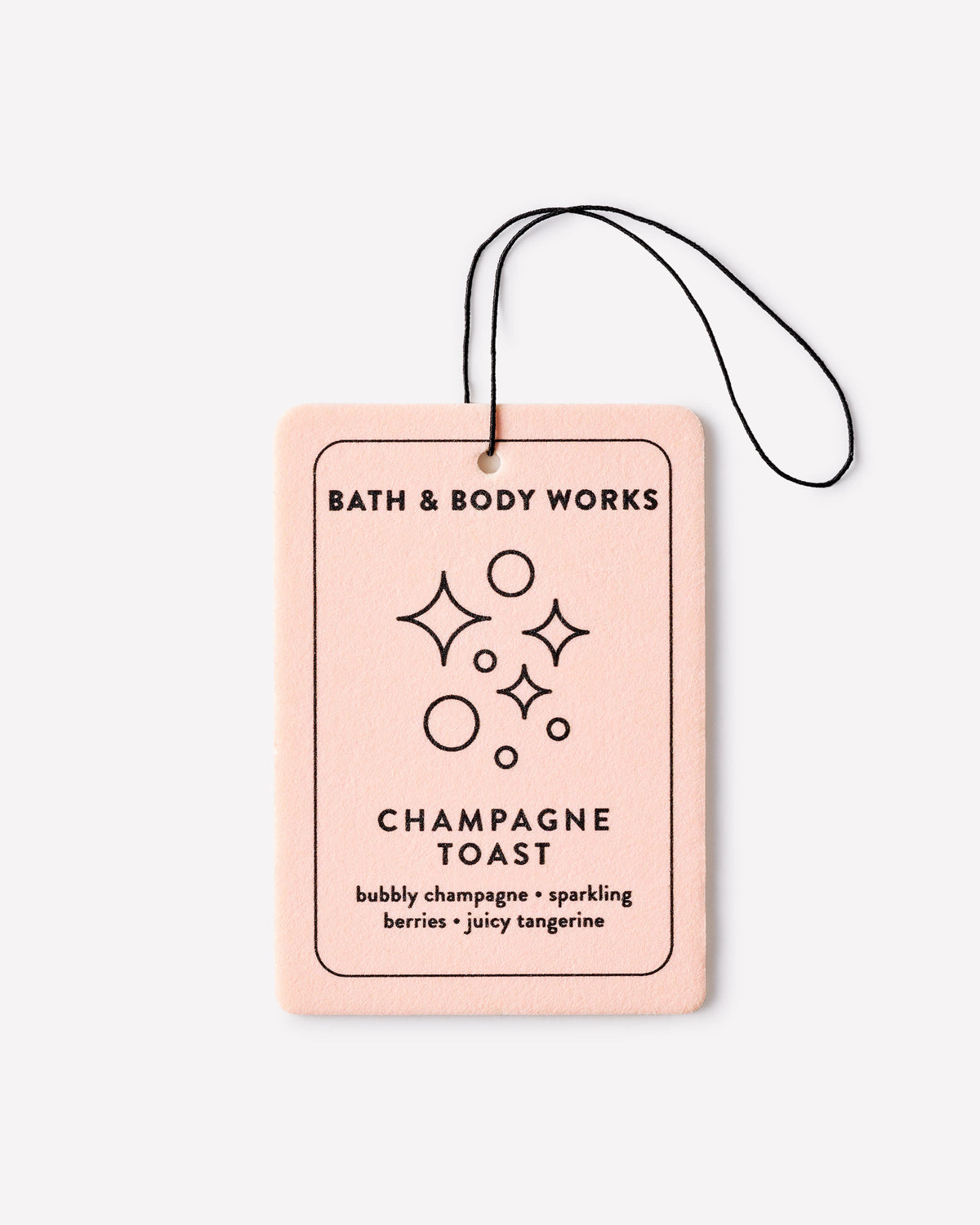Champagne Toast Hanging Fragrance Diffuser, 2.5 g, official product view 1