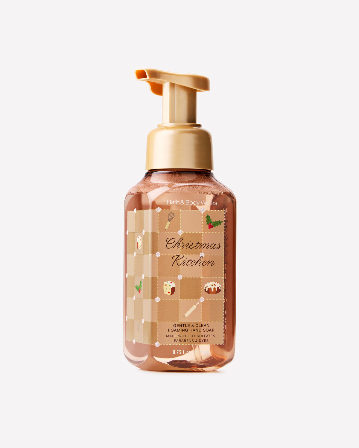 Christmas Kitchen Gentle & Clean Foaming Hand Soap, 8.75 fl oz / 259 ml, official product view 1
