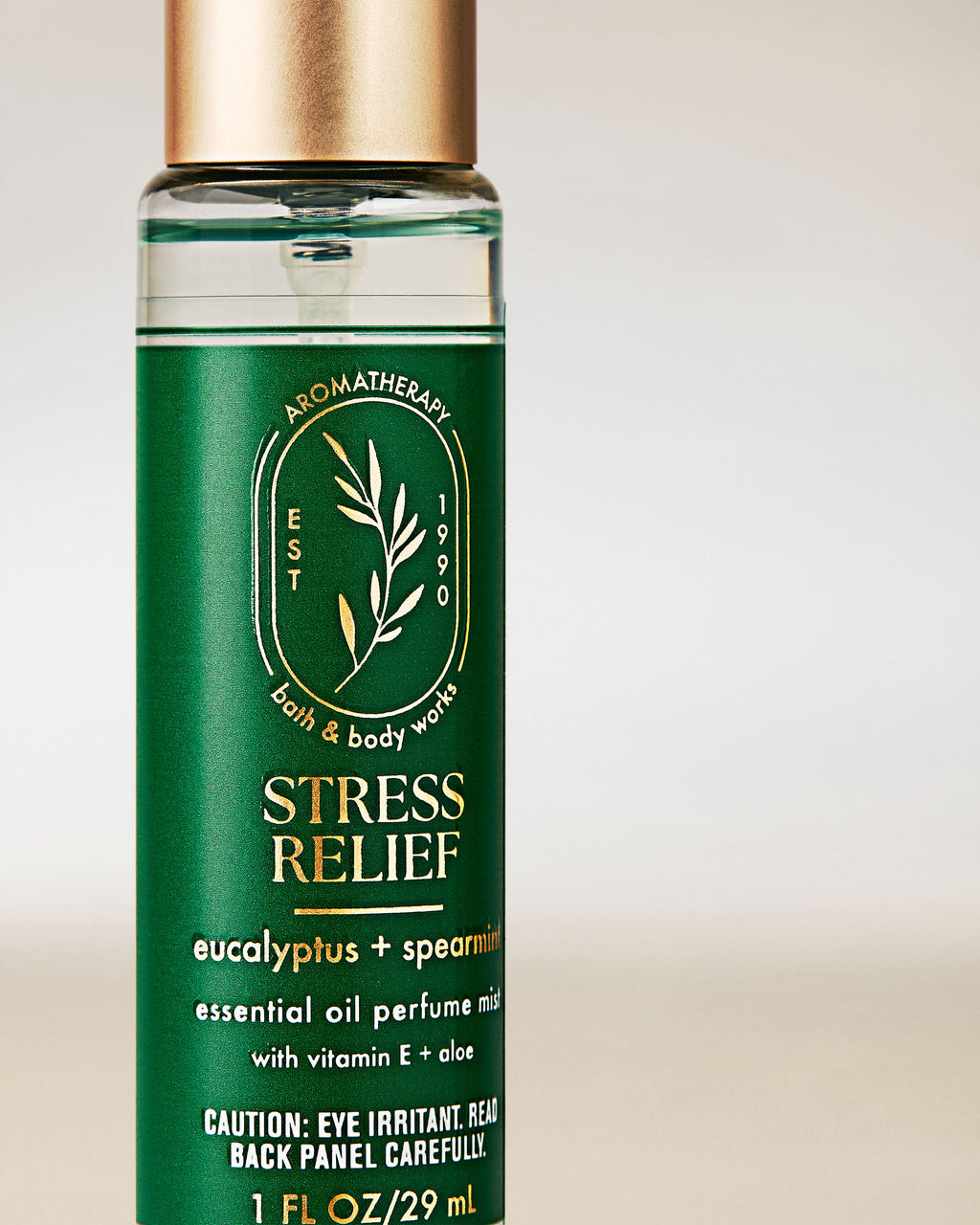 Eucalyptus Spearmint Travel Size Essential Oil Mist, 1 fl oz / 29 ml, official product view 2