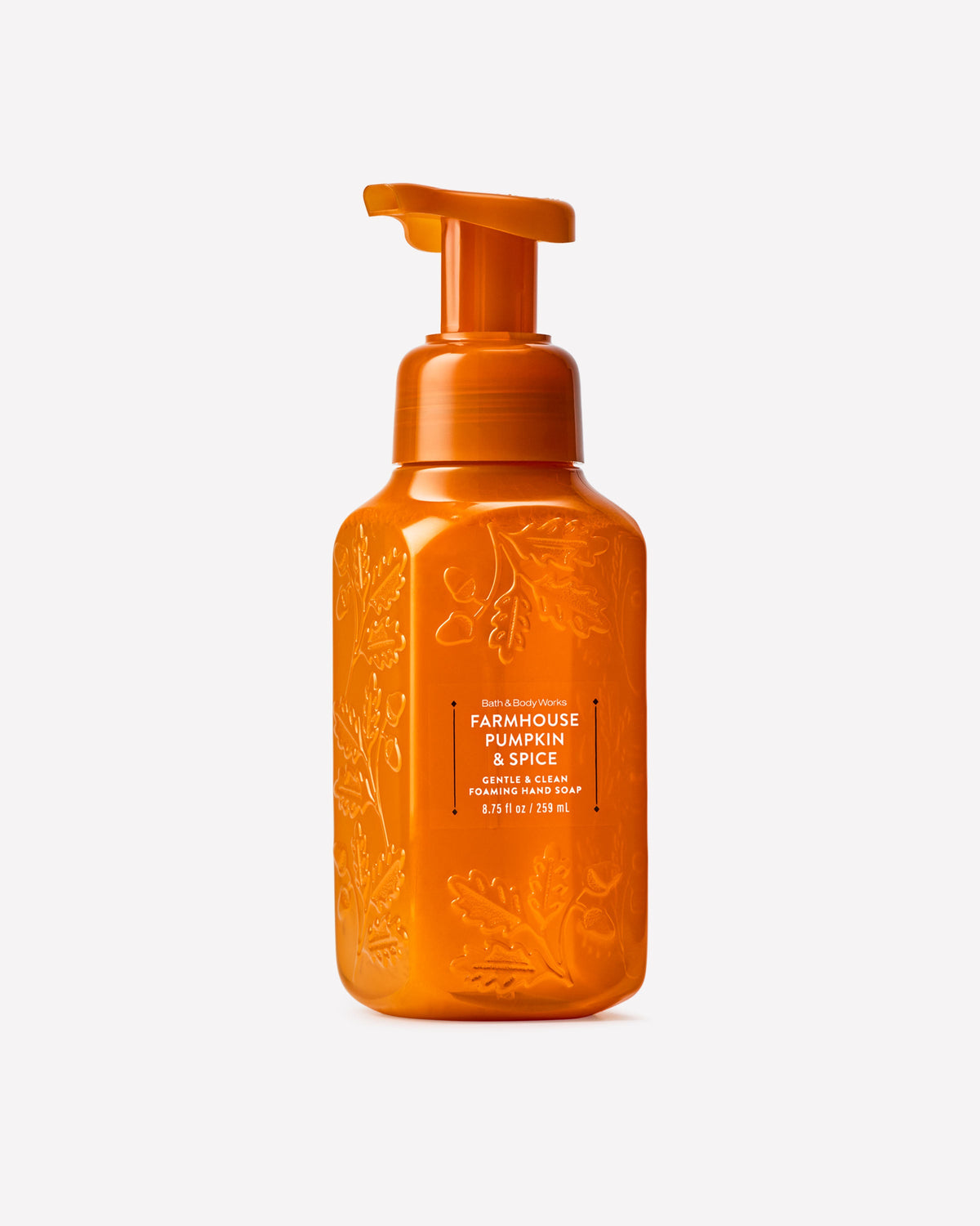 Farmhouse Pumpkin & Spice Gentle & Clean Foaming Hand Soap, 8.75 fl oz / 259 ml, official product view 1