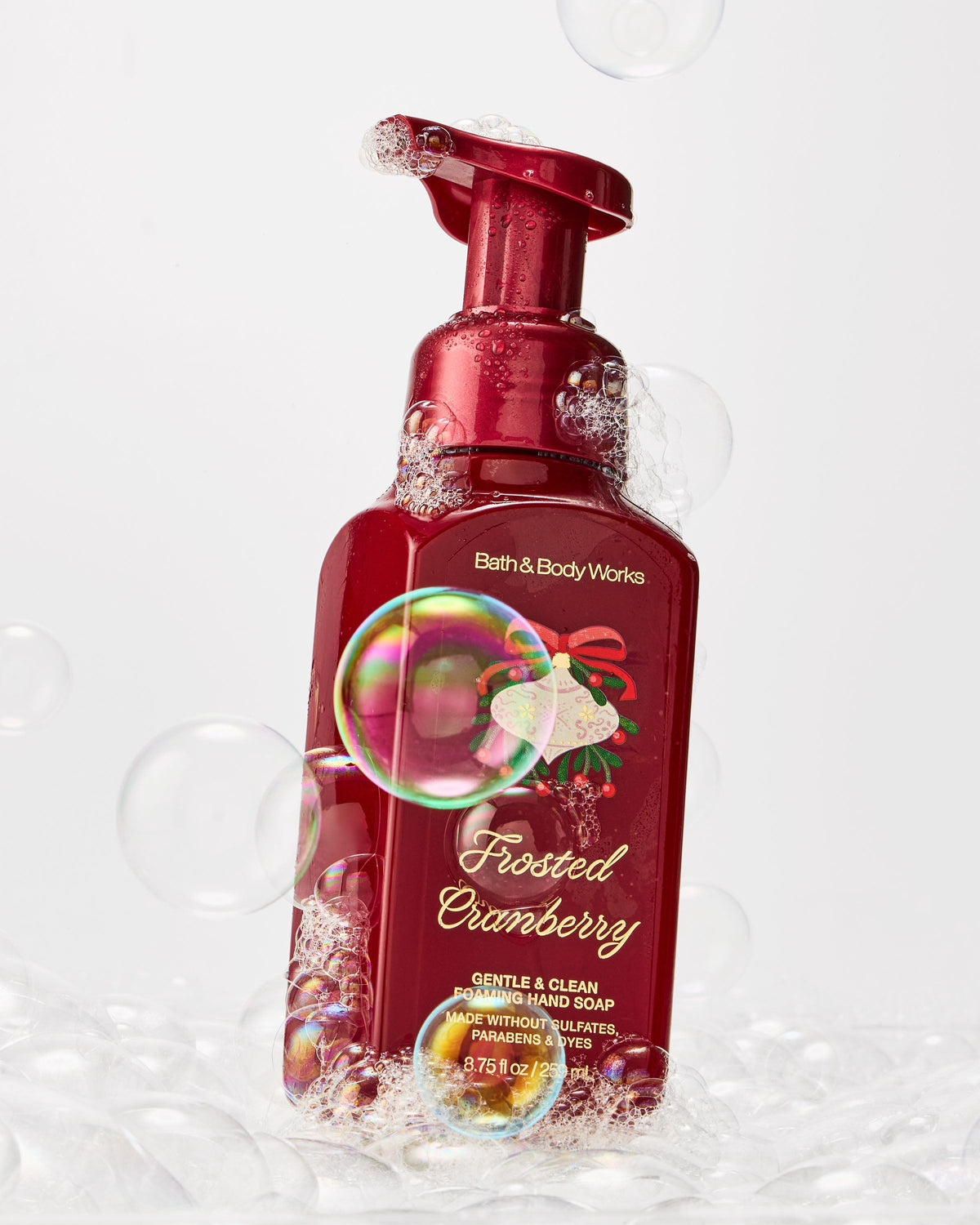 Frosted Cranberry Gentle & Clean Foaming Hand Soap, 8.75 fl oz / 259 ml, official product view 2