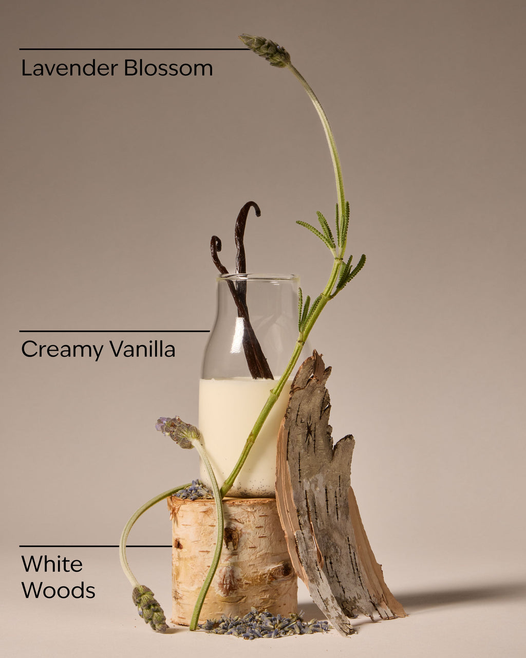 Lavender Vanilla Shea Butter Cleansing Bar, 5 oz / 141.75 g, official product view 3