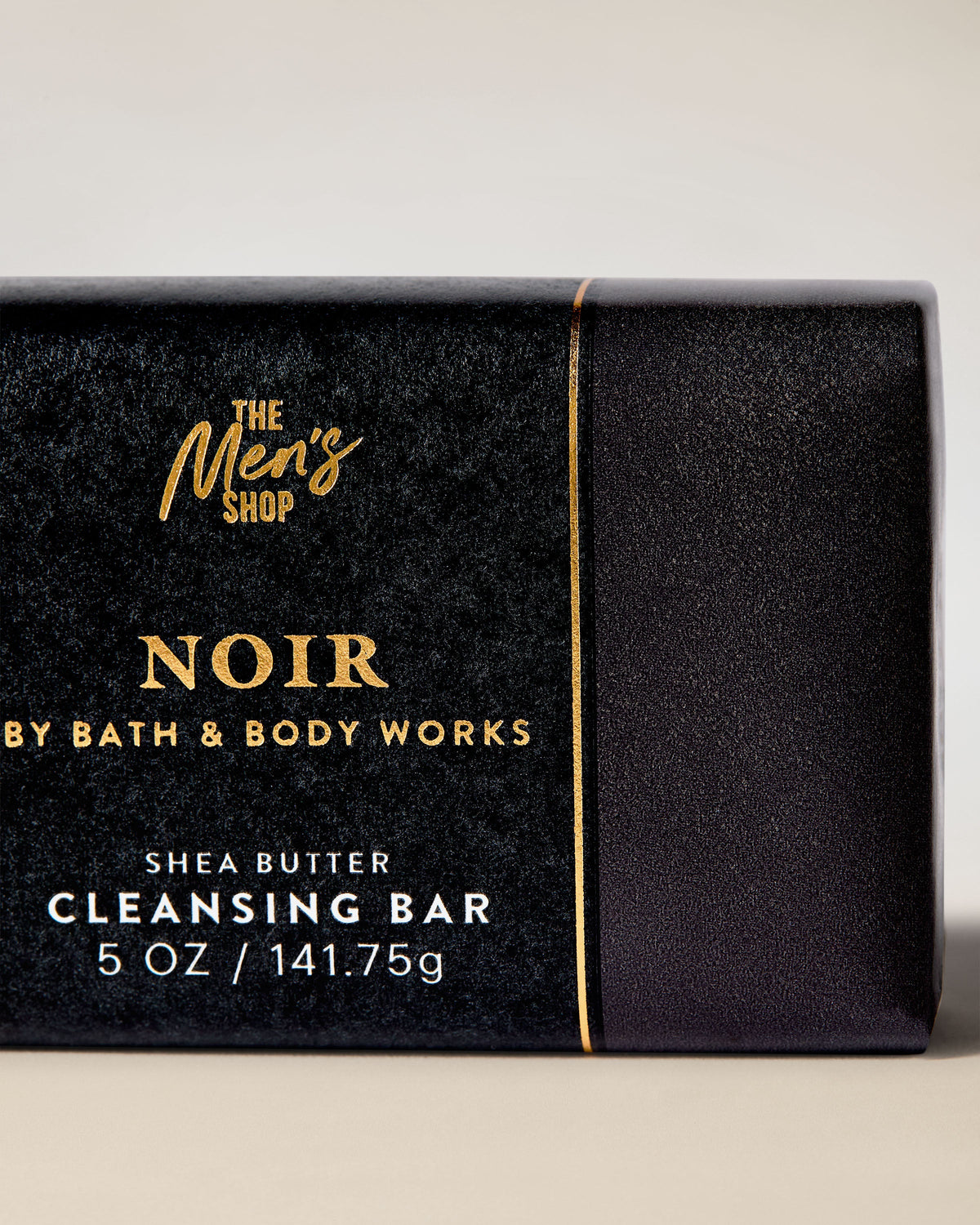 Noir Shea Butter Cleansing Bar, 5 oz / 141.75 g, official product view 2