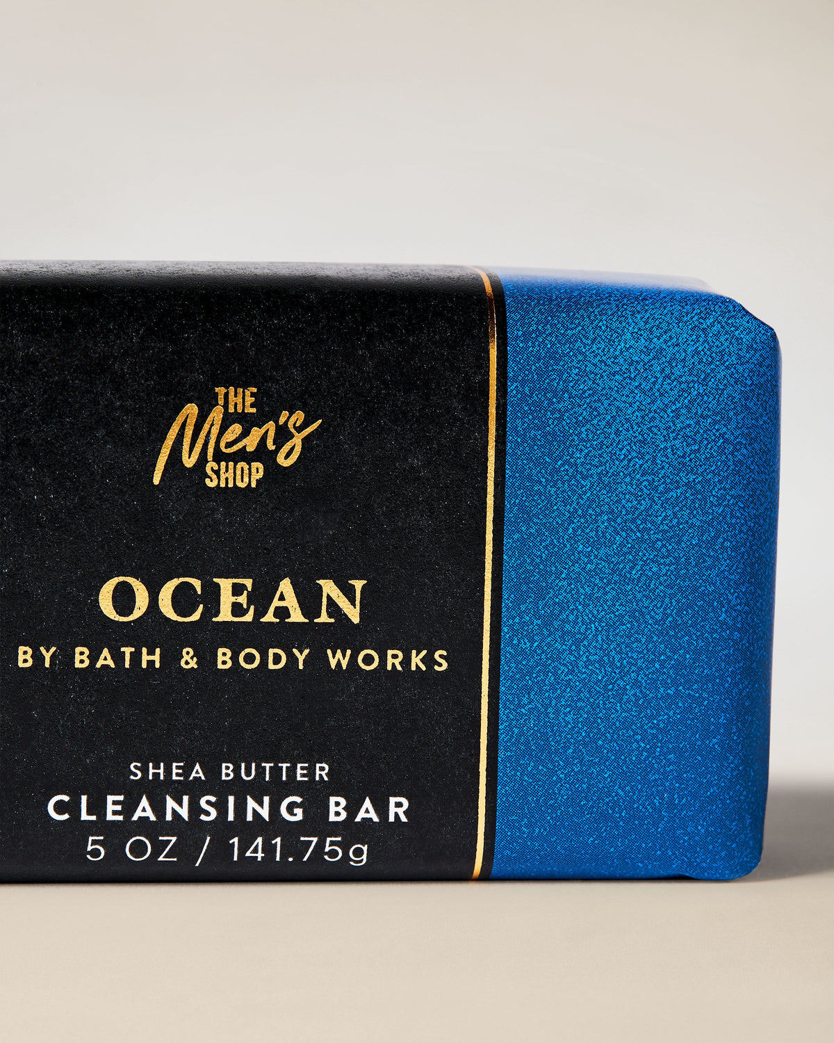 Ocean Shea Butter Cleansing Bar, 5 oz / 141.75 g, official product view 2