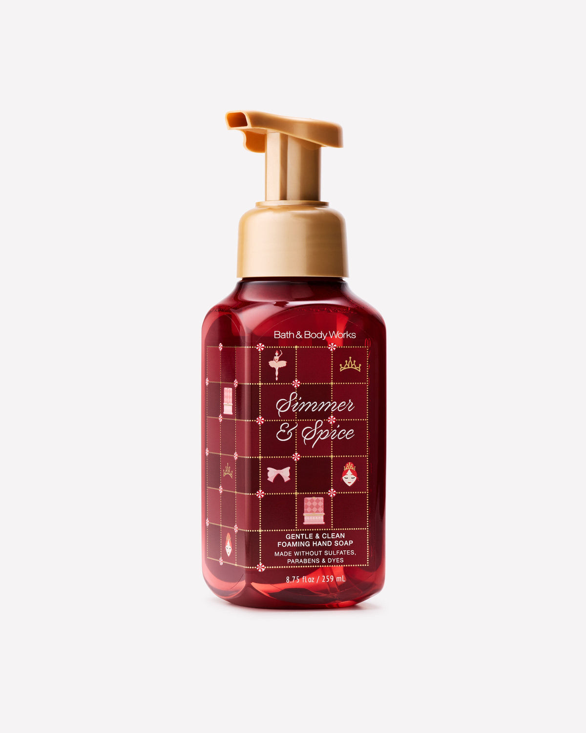 Simmer & Spice Gentle & Clean Foaming Hand Soap, 8.75 fl oz / 259 ml, official product view 1