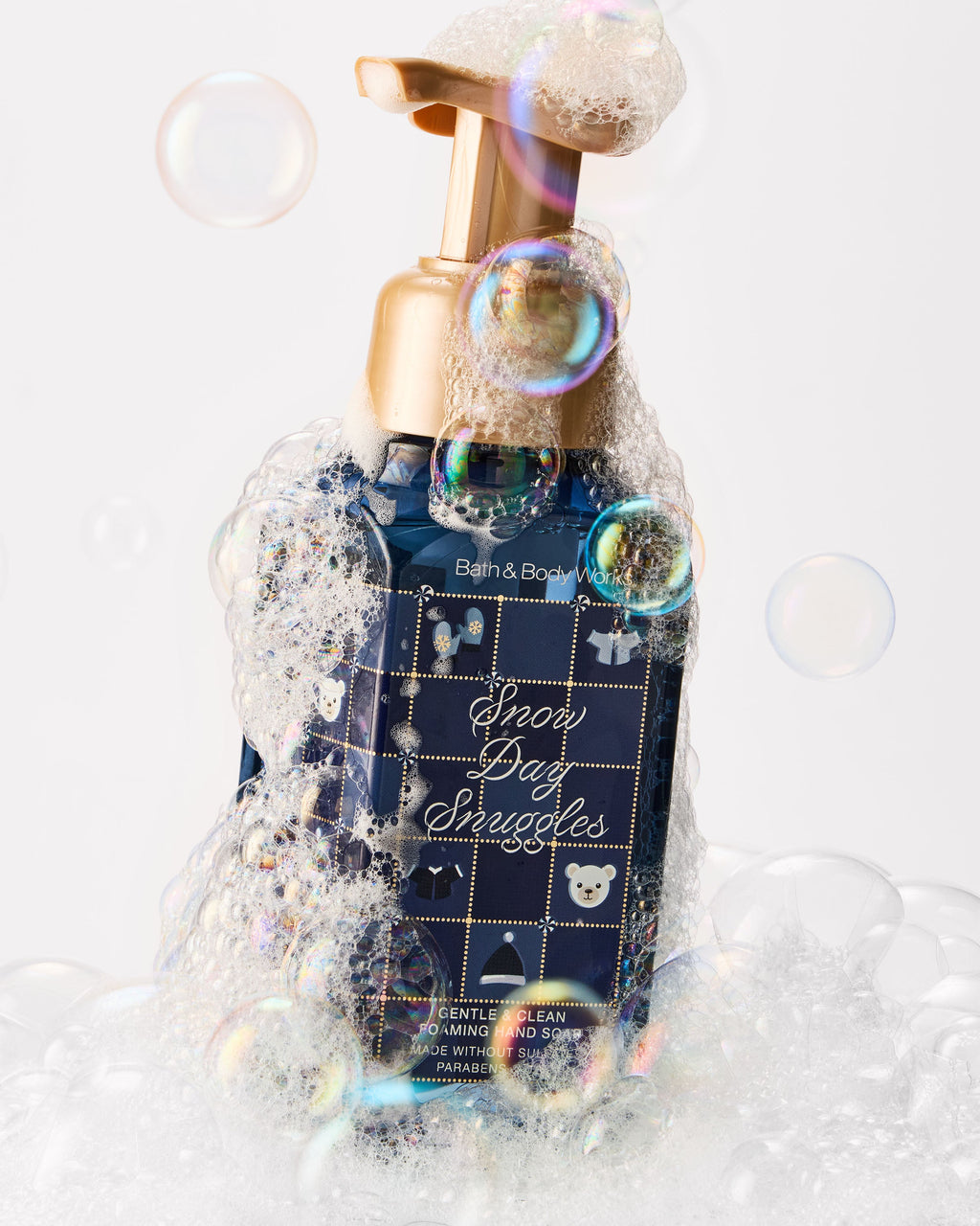 Snow Day Snuggles Gentle & Clean Foaming Hand Soap, 8.75 fl oz / 259 ml, official product view 2