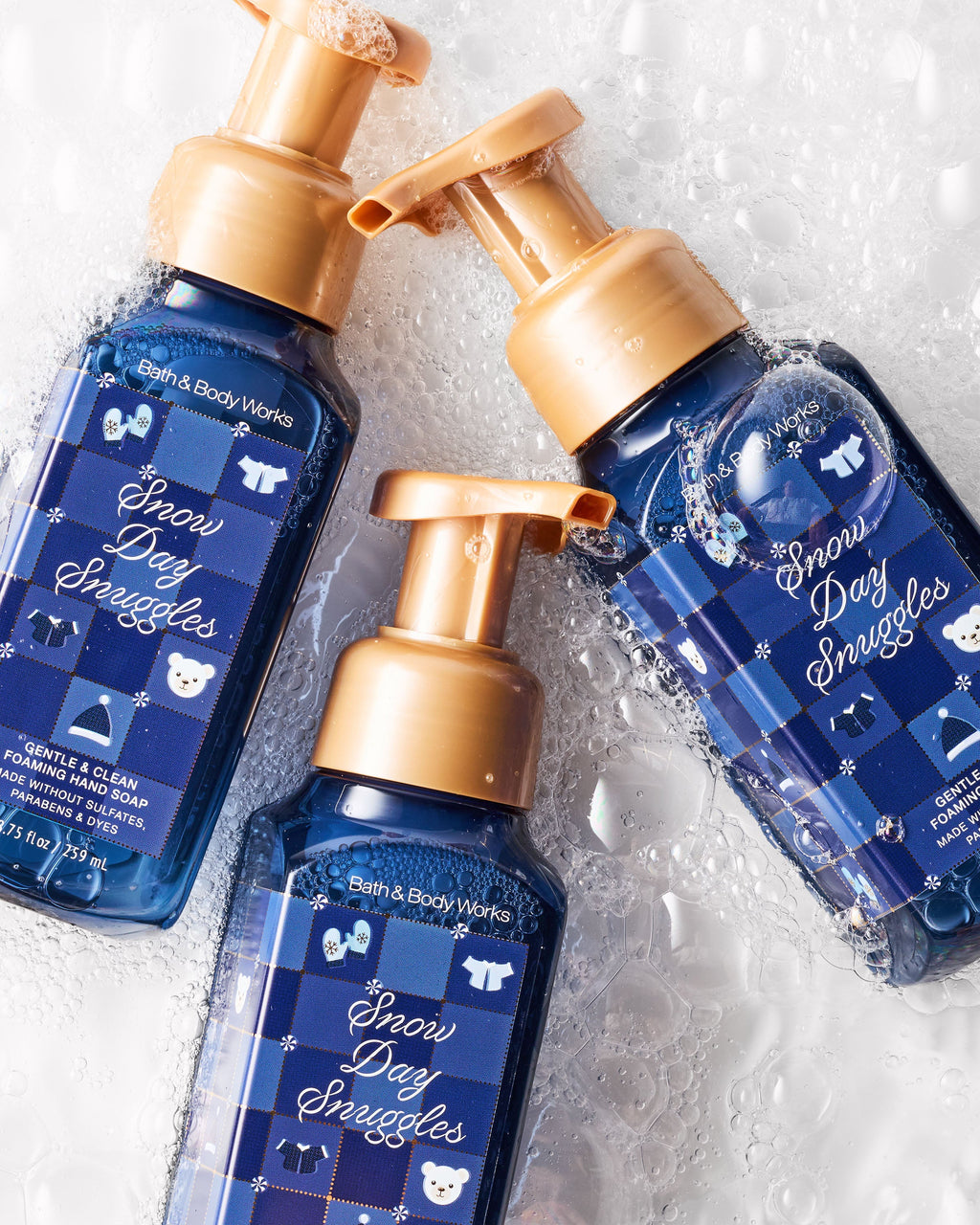 Snow Day Snuggles Gentle & Clean Foaming Hand Soap, 8.75 fl oz / 259 ml, official product view 4
