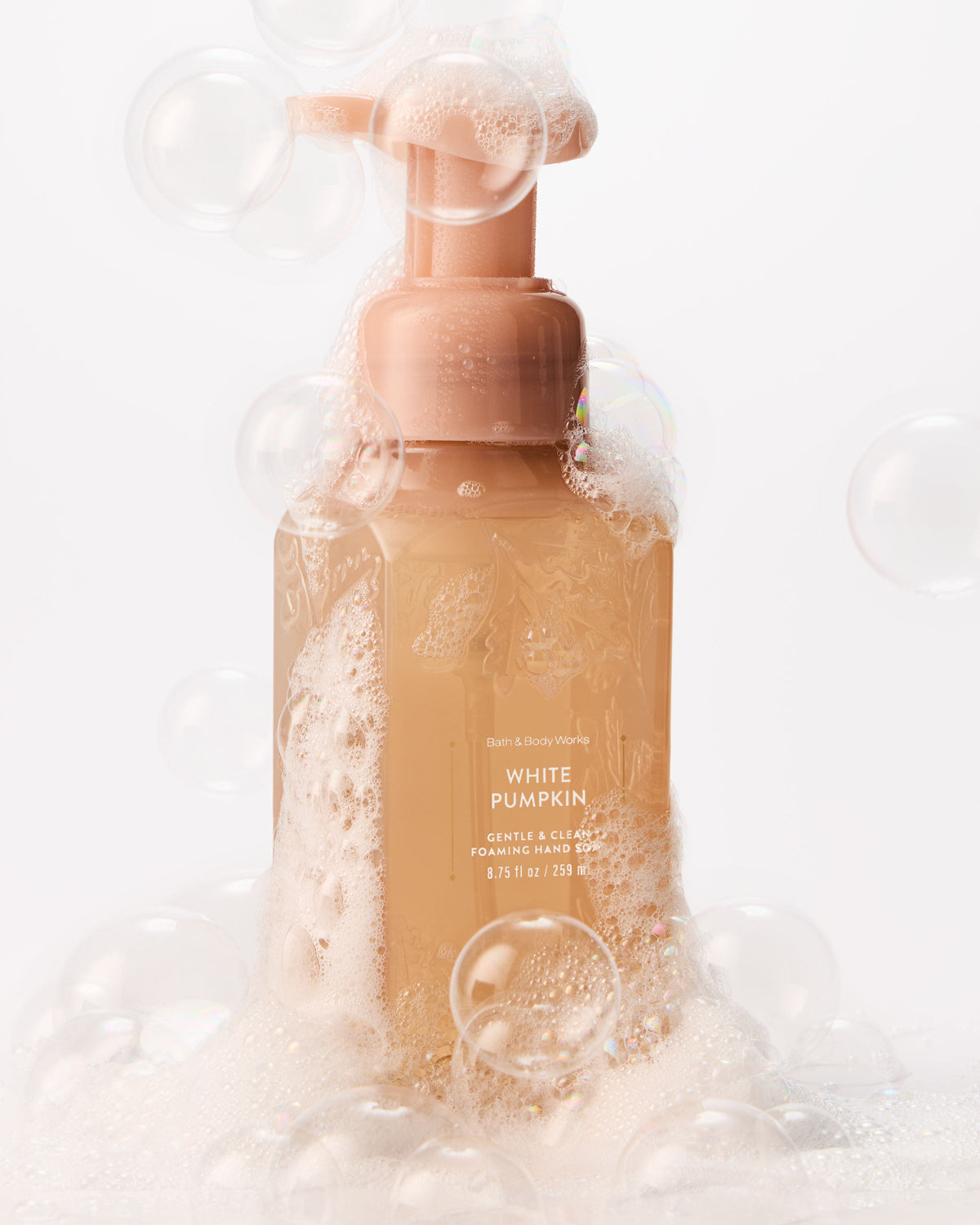 White Pumpkin Gentle & Clean Foaming Hand Soap, 8.75 fl oz / 259 ml, official product view 2