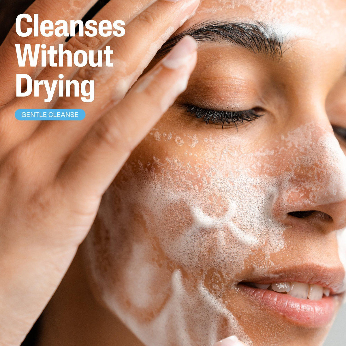 Cetaphil Gentle Foaming Cleanser Face Wash for Sensitive Skin — official product image 5