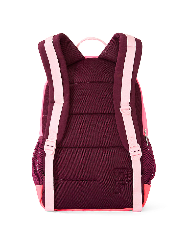 PINK Campus Backpack 18 Liters — Wild Rose + Pink + Boardwalk Pink — alternate view