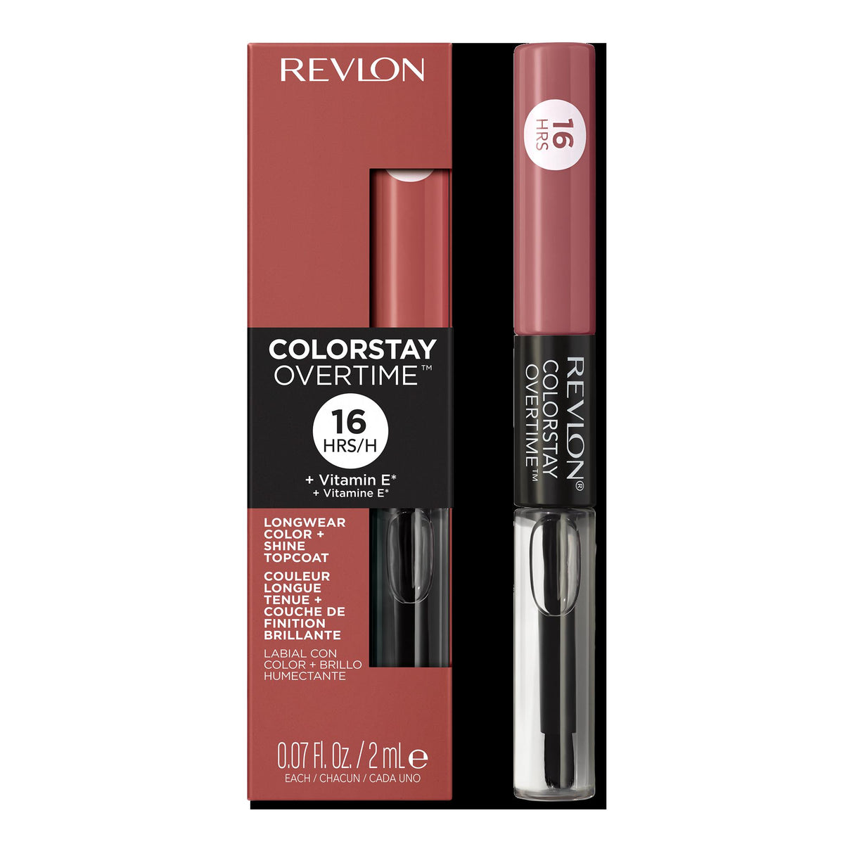 Revlon ColorStay Overtime Lipcolor – Bare Maximum — official product image 1