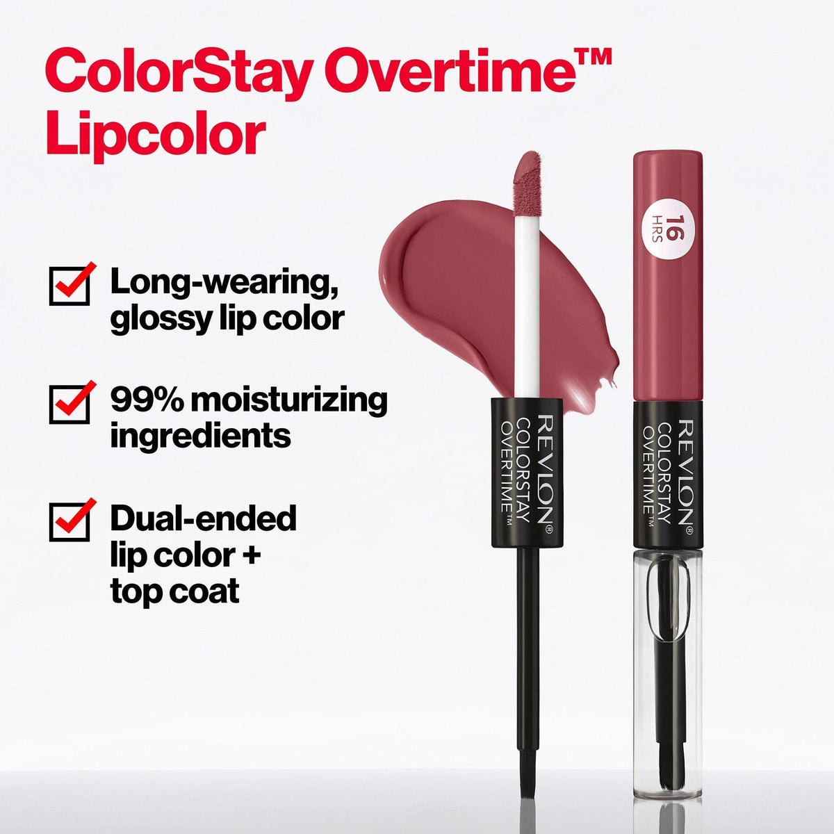 Revlon ColorStay Overtime Lipcolor – Bare Maximum — official product image 5