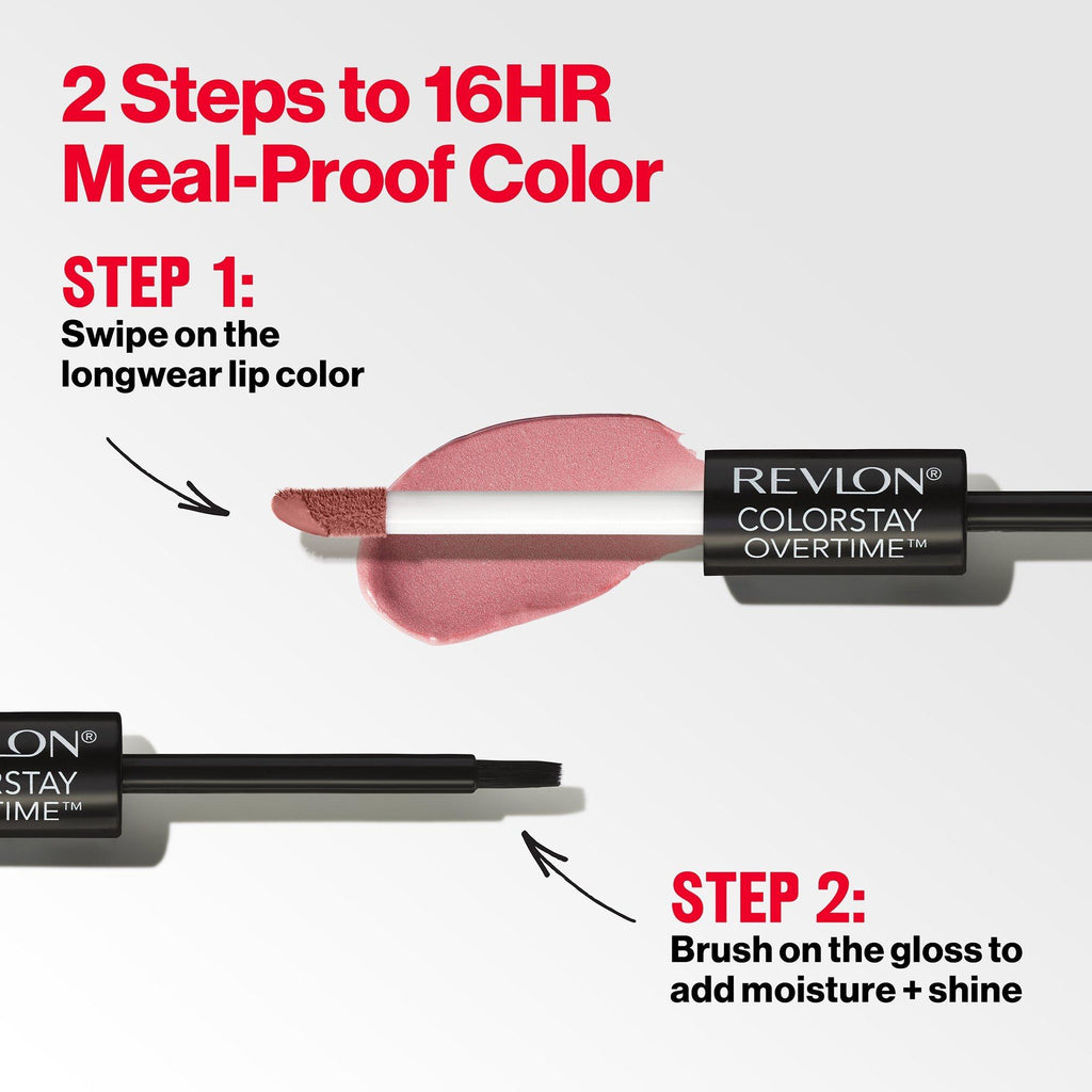 Revlon ColorStay Overtime Lipcolor – Bare Maximum — official product image 6