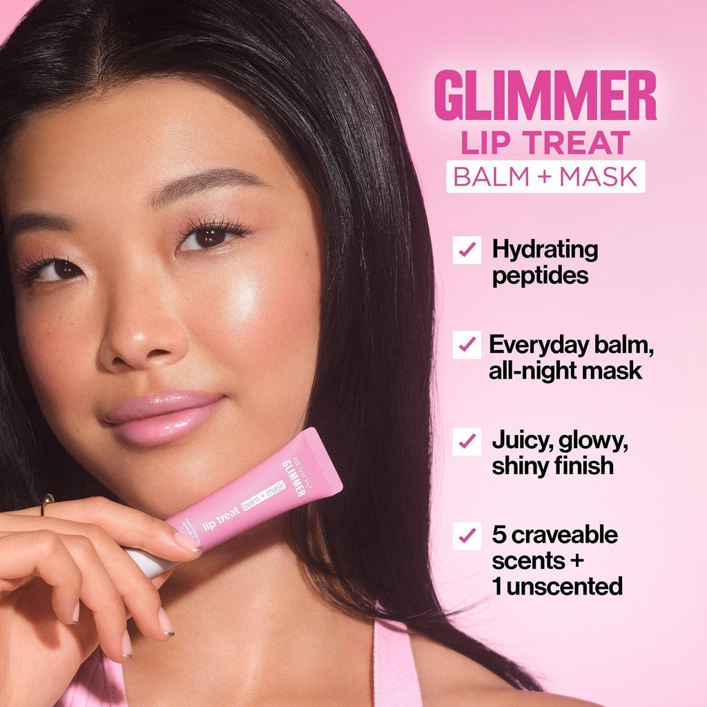Revlon Glimmer Lip Treat Balm + Mask – 006 Hazelnut Latte — official product image 9