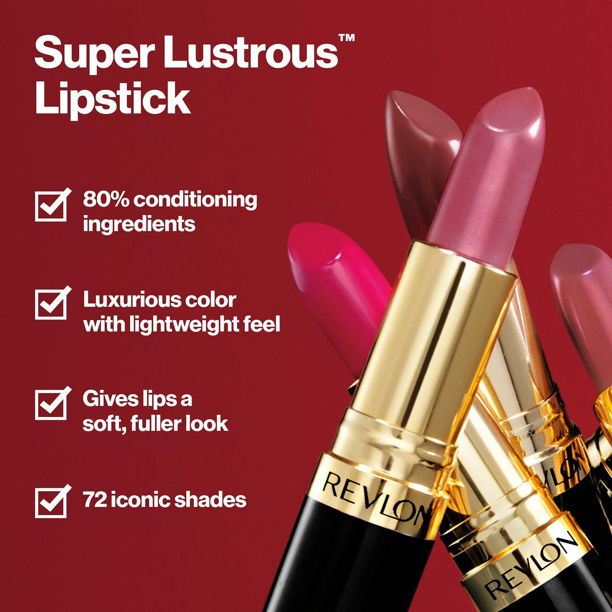 Revlon Super Lustrous Lipstick – Vampire Love — official product image 4