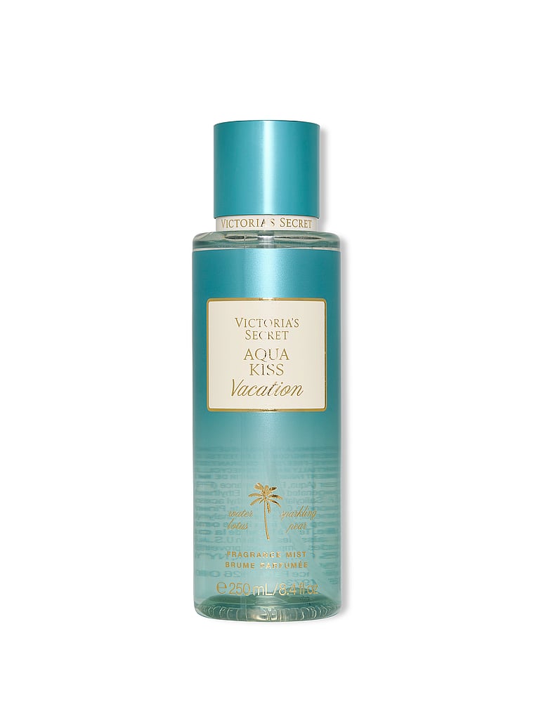 Victoria's Secret Aqua Kiss Vacation Fragrance Mist — front view