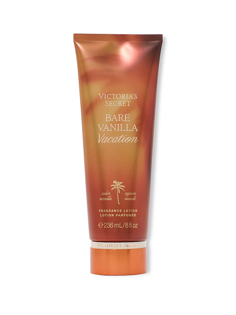 Victoria's Secret Bare Vanilla Vacation Fragrance Lotion — front view