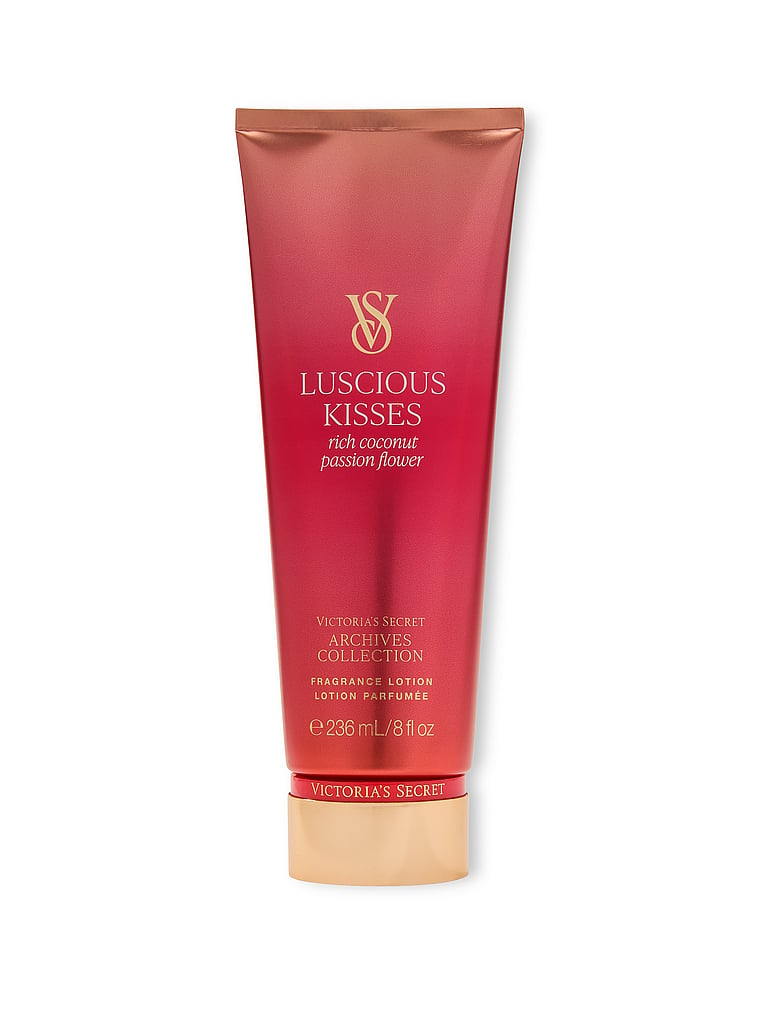 Victoria's Secret Luscious Kisses Fragrance Lotion — front view